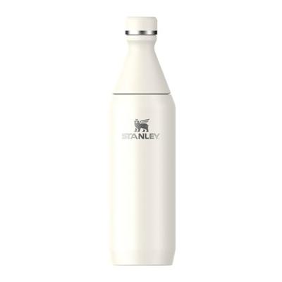 Stanley Drinkfles - Waterfles - The All Day Slim Bottle - Cream - 600 ml