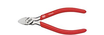 Wiha z15016001 kunststof-zijkniptang classic met openingsveer zonder facet 160 mm, 6 1/2" - 37403