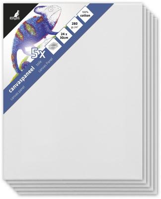 Kangaro canvaspaneel, ft 24 x 30 cm, pak van 5 stuks Kangaro canvaspaneel, ft 24 x 30 cm, pak van 5 stuks