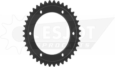 ESJOT Chain wheel 520 43z steel black