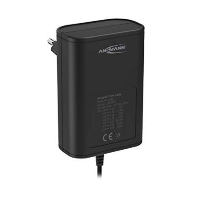 Ansmann 1201-0024 Stekkernetvoeding, instelbaar 12 V/DC, 9 V/DC, 7.5 V/DC, 6 V, 4.5 V/DC, 3 V 1500 mA 18 W