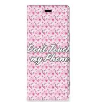 Sony Xperia 5 Design Case Flowers Pink DTMP - thumbnail
