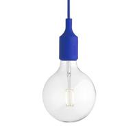 Muuto E27 Socket Hanglamp LED Blauw - thumbnail