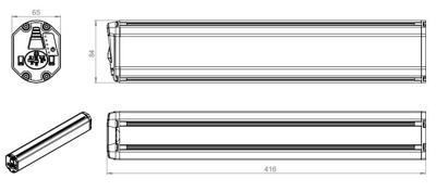 Bosch powertube 630wh verticaal e-bike vision