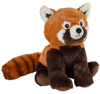 Warmies Warmteknuffel Rode Panda - thumbnail