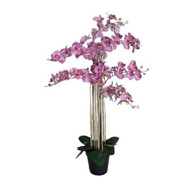 Phalaenopsis Orchidee in pot 110 cm Tiger Cerise kunstplant Buitengewoon de Boet - Buitengewoon de boet