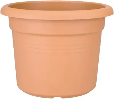 Elho green basics cilinder bloempot 40 cm mild terra