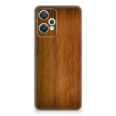 OnePlus Nord CE 2 Lite | Bumper Hoesje | Donker Hout