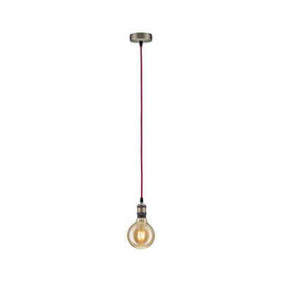 Paulmann Eldar 50385 Hanglamp LED E27 Grijs, Nikkel Paulmann Eldar 50385 Hanglamp LED E27 Grijs, Nikkel