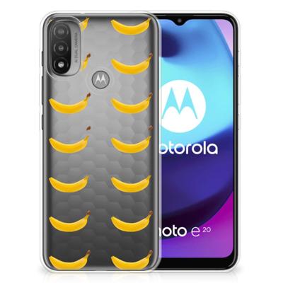 Motorola Moto E20 | E40 | Siliconen Case | Banana