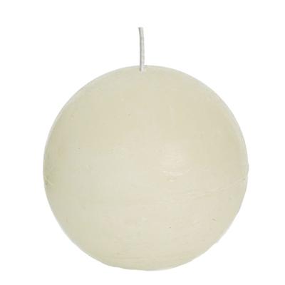 Spaas rustieke bolkaars 80 ivoor Spaas - Spaas Spaas rustieke bolkaars 80 ivoor Spaas - Spaas