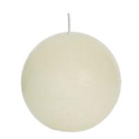 Spaas rustieke bolkaars 80 ivoor Spaas - Spaas - thumbnail