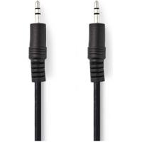 Stereo-Audiokabel | 3,5 mm Male - 3,5 mm Male | 1,5 m | Zwart - thumbnail