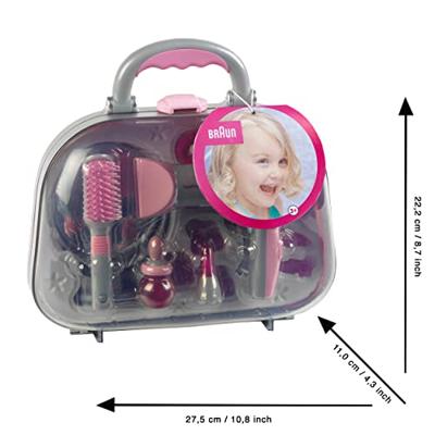 Kapper Set voor kinderen Klein Braun Roze Grijs - thumbnail