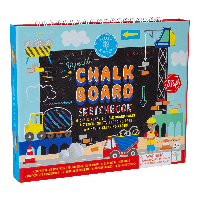 Floss en Rock construction krijtbord sketchbook - thumbnail