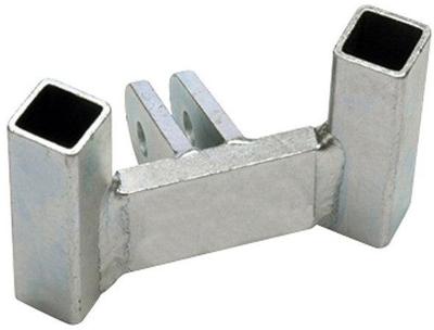 Twinny Load Geleidebus traditional 75 mm zilver