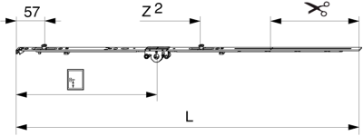 i.S.-Espagnolet z/HZ DM15 GH300 Gr.661- 840 Z