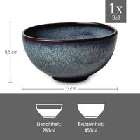 LIKE BY VILLEROY & BOCH - Lave - Soepkom 13cm Gris - thumbnail
