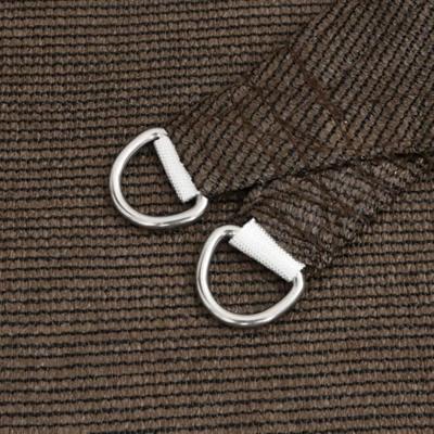 VidaXL Zonnezeil 160 g/m² 5x5x6 m hdpe bruin VidaXL Zonnezeil 160 g/m² 5x5x6 m hdpe bruin