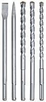 kwb 194000 40CR-staal Beitelset 5-delig 18 mm, 20 mm, 25 mm Gezamenlijke lengte 400 mm SDS-Max 5 stuk(s) - thumbnail