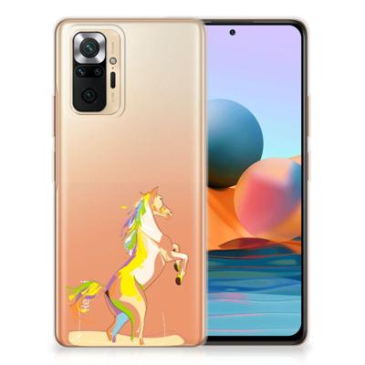 Xiaomi Redmi Note 10 Pro Telefoonhoesje met Naam Horse Color Xiaomi Redmi Note 10 Pro Telefoonhoesje met Naam Horse Color