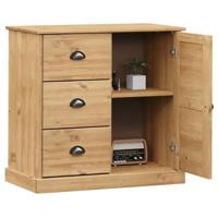 Dressoir met lades VIGO 78x40x75 cm massief grenenhout - thumbnail