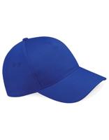 Beechfield CB15 Ultimate 5 Panel Cap - Bright Royal - One Size - thumbnail
