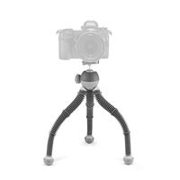 JOBY PodZilla Large, Treppiede Flessibile con Testa a Sfera, dai Creatori del GorillaPod, Treppiede per Smartphone, Compatibile con iPhone, Fotocamere Mirrorless Compatte, Dispositivi max 2,5kg,Grigio - thumbnail