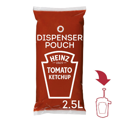 Heinz sauce o mat tomato ketchup (3x 2.5liter)