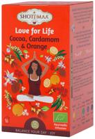 Shoti Maa Love for life cocoa, cardamom & orange bio 16 Zakjes - thumbnail