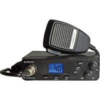 Albrecht AE 6199 VOX CB-radio met handsfree, 12699.01, automatische squelch (ASQ), groothoek LCD-display incl. 6 pol. microfoon - thumbnail