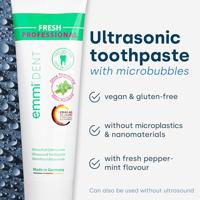 EmmiDent Fresh for Ultrasonic Tandpasta 75 ml Wit - thumbnail