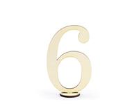 Tafelnummers Hout Elegant 10,5cm - thumbnail