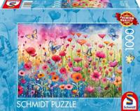 Puzzel - SCHMIDT SPIELE - Klaproosweide - 1000 stukjes - Vanaf 12 jaar - thumbnail