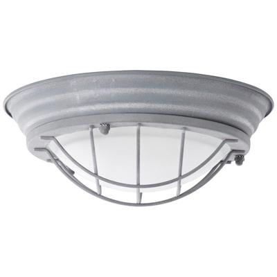 Brilliant 94491/70 Typhoon Plafondlamp LED E27 30 W Beton-grijs, Wit