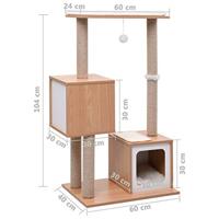 Bussandri Exclusive - Kattenkrabpaal met sisal krabmat 104 cm - thumbnail