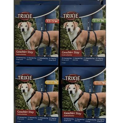 Geleideharnas voor hond Trixie Stay Zwart L/XL