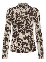 Only Onlerica Life Mesh L/s Top Jrs Noos T-shirt Lange Mouw Blue Graphite Rodeo Pumice - thumbnail