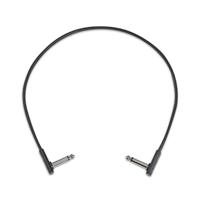 RockBoard Flat Patch Cable mono jack haaks 45 cm - thumbnail