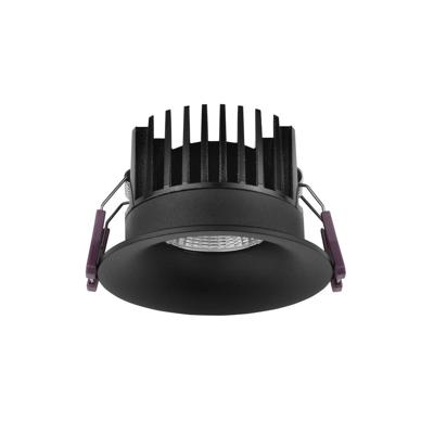 Lyora Zwarte inbouwspotBlade Ø 8,5cm - 9232120