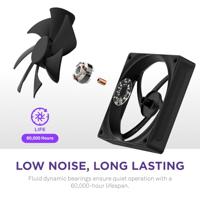 NZXT F120P - 120MM - Black - Static Pressure - thumbnail