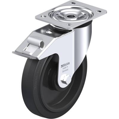Blickle L-POEV 200KA-FI Zwenkwiel met rem Wieldiameter: 200 mm Draagvermogen (max.): 400 kg 1 stuk(s)