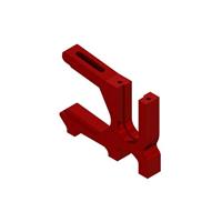 Arrma - Sliding Motor Mount (Red) (ARA320468) - thumbnail