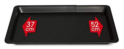 Ovenschaal CARE KAT3701 Zwart Staal Plastic