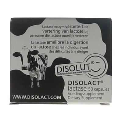 DISOLACT lactase (3000 FCC) één blikje met 50 capsules