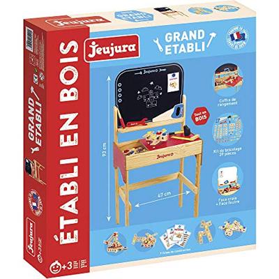 JEUJURA Grote houten werkbank