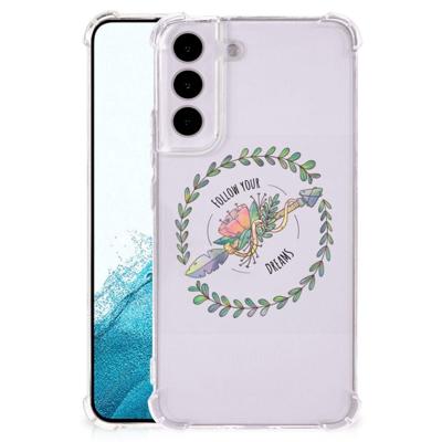 Samsung Galaxy S22 Stevig | Bumper Hoesje | Boho Dreams Samsung Galaxy S22 Stevig | Bumper Hoesje | Boho Dreams