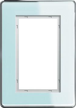 Gira afdekraam mint glas Esprit C 1,5VD 1001518