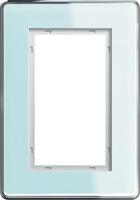 Gira afdekraam mint glas Esprit C 1,5VD 1001518 - thumbnail