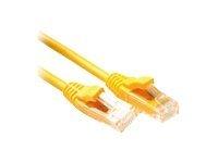 ACT Gele 5 meter U/UTP CAT5E patchkabel component level met RJ45 connectoren